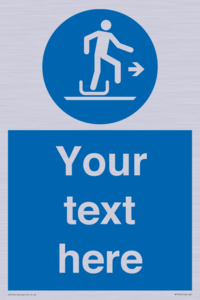 Custom Alighting from a toboggan to the right